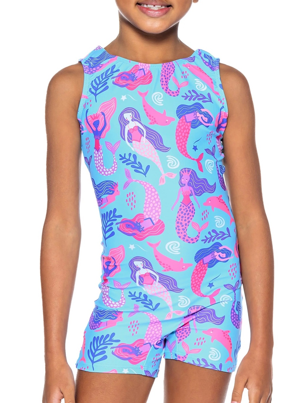 Destira Mermaid Gymnastics Unitard - like new!